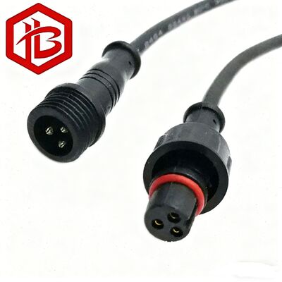 M16 WITH CABLE 2 3 4 5 Pin Female to Male Plug Connector OEM LED Waterproof M16 Cable IP68  Waterproof Extension M16 Cable