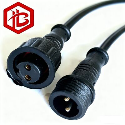 M16 WITH CABLE 2 3 4 5 Pin Female to Male Plug Connector OEM LED Waterproof M16 Cable IP68  Waterproof Extension M16 Cable