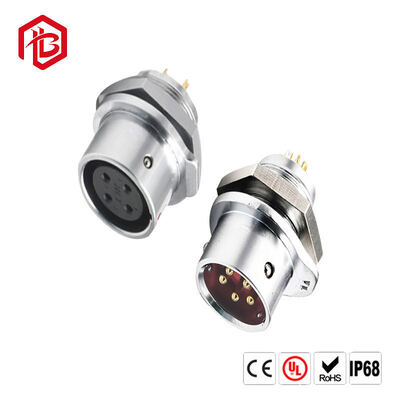 Bett SF Series IP68 Waterproof UHF RF Power Cable Connector 2-5Pin Quick-Insertion Metal Aviation Plug Socket Male/Female PCB