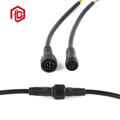 M11 Mini Aerospace RF FPC Male/Female Cable Connector 2Pin Thread IP67 Waterproof 3-5Pin Circular Connector