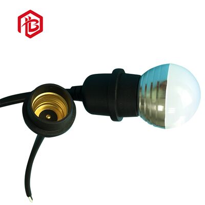 New Style Black Nylon Lamp Base with E27 to E40 Adapter Socket 110V Copper Contact 10A IP65 Rated Versatile Lamp Holder