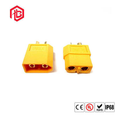 Power Battery Connector Copper Plated Nylon 12V XT60 XT90 Waterproof IP68 Plug Male Female Banana Bullet Plug Aerospace PCB RF