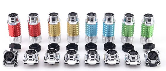 Industrial Plug IP68 Waterproof Aerospace Male Female Power Connector Multi-poles 2-Pin Plastic Housing 20A 500V PCB/FPC Adapter