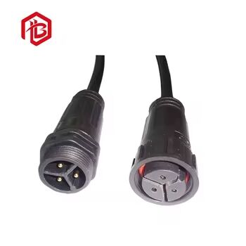 M25 Waterproof Nylon Connector with Copper Contacts IP68 Rated 2-Pin/3-Pin Adaptor Cable Included