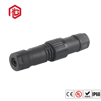 12A 4-core A18 IP68 Waterproof Quick Lock Power Connector Set (Male/Female Plug) for Automotive LED Lighting Battery Plant Grow