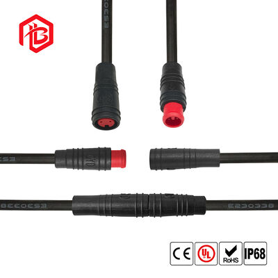 M6 QUICK Male/Female Copper Contact Waterproof Connector Plug with IP68 Rating for Aerospace Applications