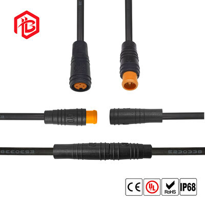 M6 QUICK Male/Female Copper Contact Waterproof Connector Plug with IP68 Rating for Aerospace Applications