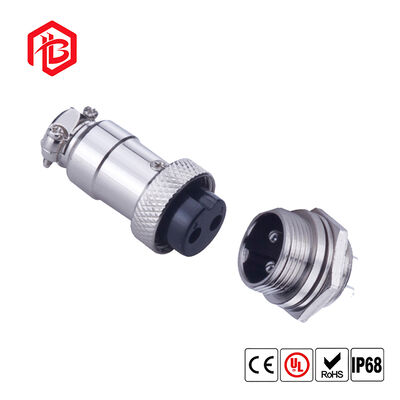GX16 Waterproof IP65 Electrical Metal Plug with PVC Housing 5 Pin Adaptor