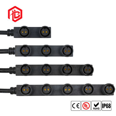 M19F TYPE MODULE Waterproof Connector Male/Female Copper Contact for Aerospace & Solar Power Systems