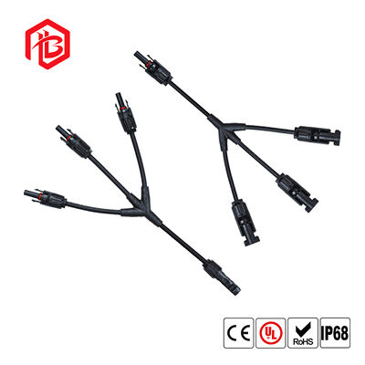 For Waterproof Male/Female Copper Photovoltaic Connectors for Solar Power Systems