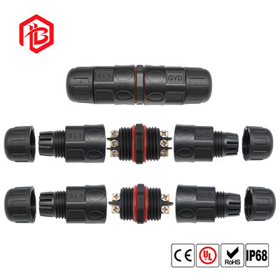 、L-Type M12 Waterproof Electrical Connector IP68 Rated 30A Nylon Housing Aviation Plug for Aerospace & Automotive Applications
