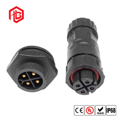 Front-panel K19 IP68 Waterproof Plug 30A 60V for Solar Lithium Batteries Power Systems