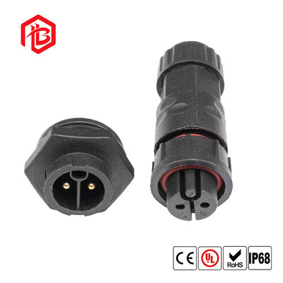 Front-panel K19 IP68 Waterproof Plug 30A 60V for Solar Lithium Batteries Power Systems