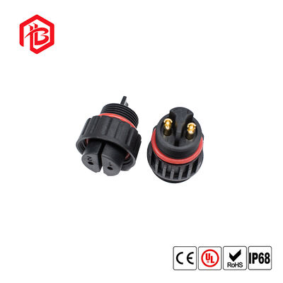 M23 Male/Female Copper Contact Nylon Housing IP68 Waterproof Connector Panel