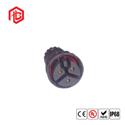 M23 Male/Female Copper Contact Nylon Housing IP68 Waterproof Connector Panel