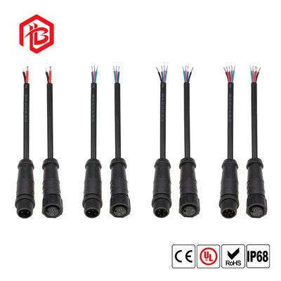 M8 Waterproof Metal Cable Connector Led Driver Power Supply New Energy Vehicle Docking Plug