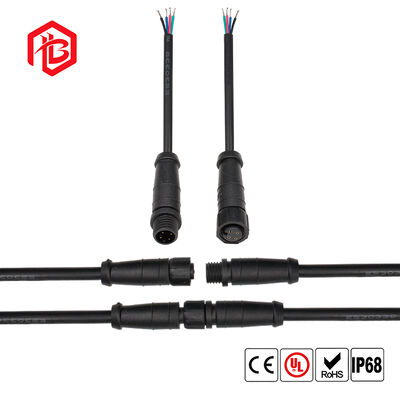 M8 Waterproof Metal Cable Connector Led Driver Power Supply New Energy Vehicle Docking Plug