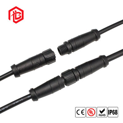 M8 Waterproof Metal Cable Connector Led Driver Power Supply New Energy Vehicle Docking Plug