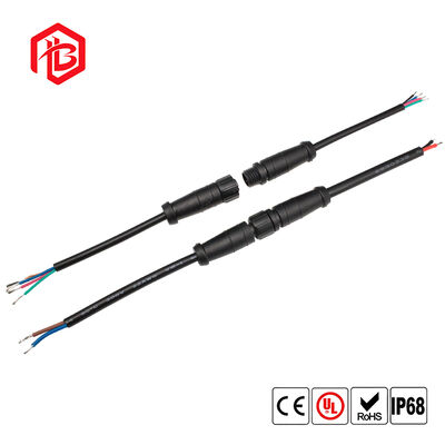 M8 Waterproof Metal Cable Connector Led Driver Power Supply New Energy Vehicle Docking Plug
