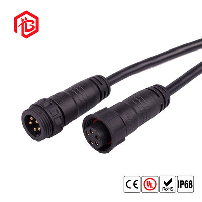 M20 Outdoor Multi-Pin Male Female Screw Fixing Copper FPC Compatible IP67/IP68 Waterproof LED Light Strip Electrical Wire