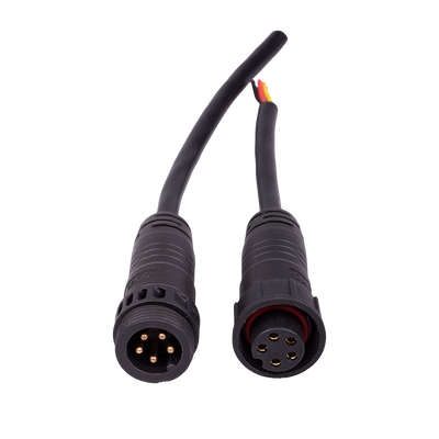 M20 Outdoor Multi-Pin Male Female Screw Fixing Copper FPC Compatible IP67/IP68 Waterproof LED Light Strip Electrical Wire