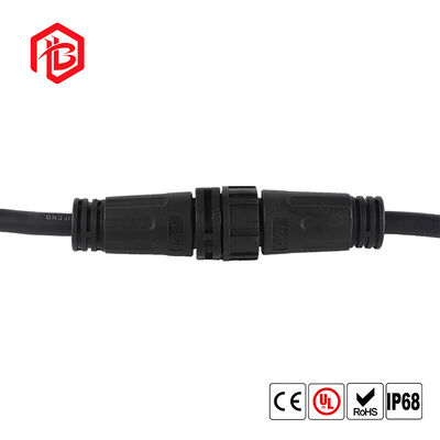 M25 Male/Female Copper Contact Screw-Locked Nylon Assembled for Certified IP68 Waterproof Wire Connections Connector