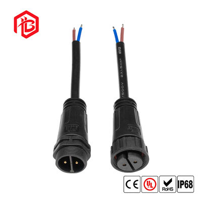 M25 Male/Female Copper Contact Screw-Locked Nylon Assembled for Certified IP68 Waterproof Wire Connections Connector