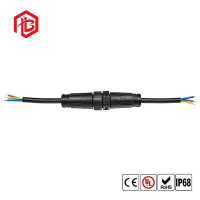 M25 Male/Female Copper Contact Screw-Locked Nylon Assembled for Certified IP68 Waterproof Wire Connections Connector