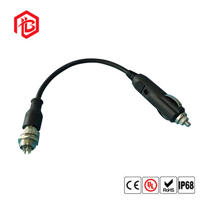 GX16 Male/Female Waterproof IP65 Copper Contact Electrical Metal Plug with PVC Housing 5 Pin Adaptor