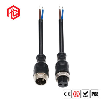 GX16 Male/Female Waterproof IP65 Copper Contact Electrical Metal Plug with PVC Housing 5 Pin Adaptor