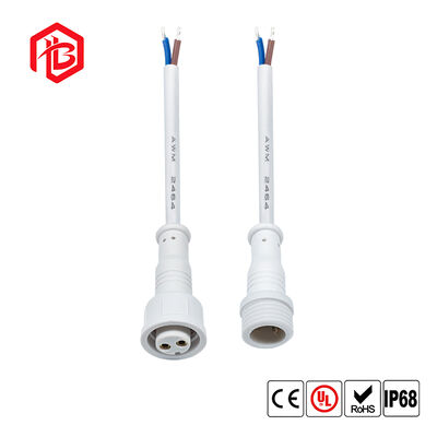 M11  Plugs IP65  Factory Price Male Female Black NylonAerospace UHF PCB Copper Contact 16A 500V Waterproof LED Lamp Connectors