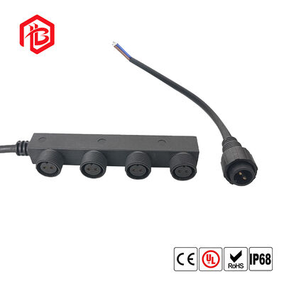 M19F TYPE MODULE Waterproof Connector Male/Female Copper Contact for Aerospace & Solar Power Systems