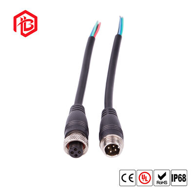 GX12 Aerospace Power Plug 2A/6A Rated Copper Contact Nylon Housing for FPC and PCB Applications