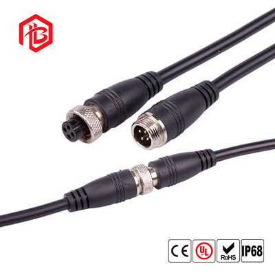 GX12 Aerospace Power Plug 2A/6A Rated Copper Contact Nylon Housing for FPC and PCB Applications