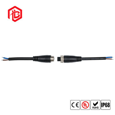 GX12 Aerospace Power Plug 2A/6A Rated Copper Contact Nylon Housing Waterproof IP65 for LED and PCB Applications