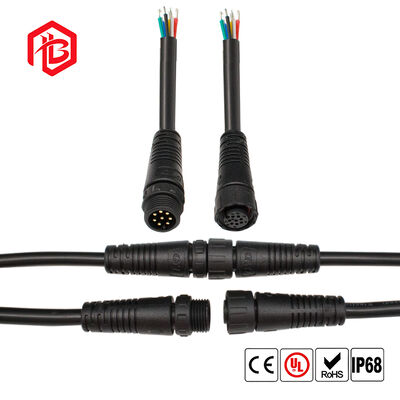 Bett M12 Male Female Plug 3-pin 5.mm Waterproof Industrial Sensor Automation Equipment Aluminum