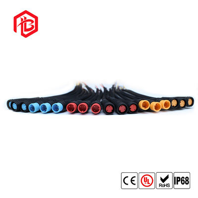 Custom M8 Waterproof Connector LED Light Signal Transmission Solar Panel Male and Female Plug