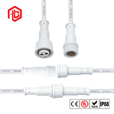 M11 Plugs IP65 Factory Price Male Female Black NylonAerospace UHF PCB Copper Contact 16A 500V Waterproof LED Lamp Connectors