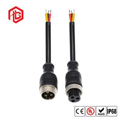 GX-16 Aerospace 2A Copper Plug with Nylon Housing Male/Female Connection for FPC PCB Power Microwave Applications