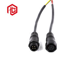 Black Nylon 5 Pin IP68  Watertight Cable Connector