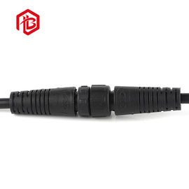 Black Male Female 3 PIN Quick Connect Waterproof Wire Connectors