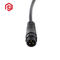 UL TUV CE RoHS Black 3 Pin Cable Connector