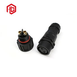 Screw Locking 20A IP 68 Low Voltage Waterproof Connector