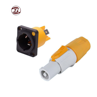 Push Locking Male Female IP67 30a Waterproof Plugs And Sockets