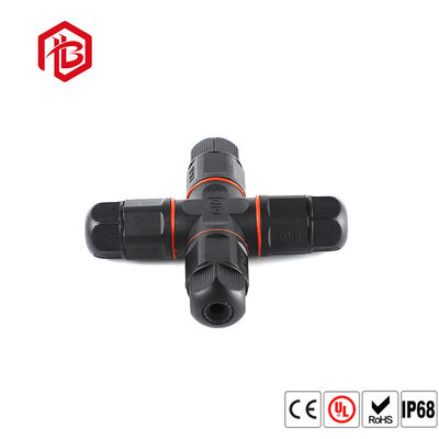 Cross Type 4 Way IP68 High Current Waterproof Connector