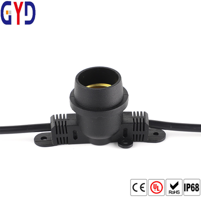 Sturdy E27 Lamp Holder With A Weight Of 50g And 2m Cable Length