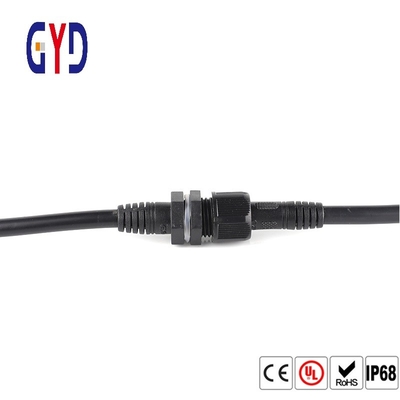 Small Male Female Waterproof Electrical Plug IP68 2 Pin To 4 Pin