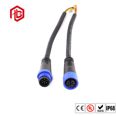 ROHS UL 2 Pin 4 Pin M15 Waterproof Circular Connector